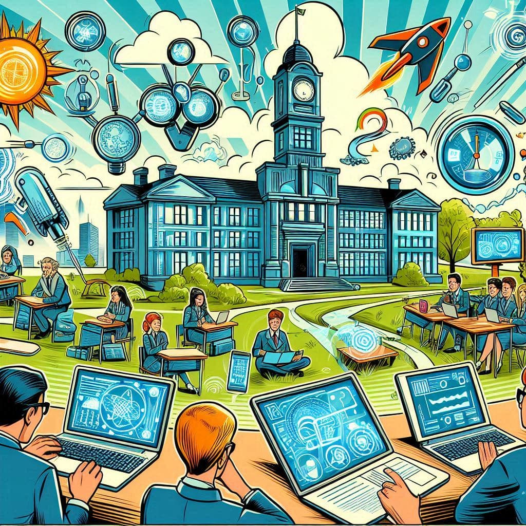 The Role of AI in Academic Writing image - rephrasy blog
