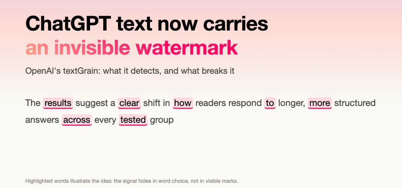 ChatGPT Watermark: How It Works, What It Detects and Can It Be Removed? image - rephrasy blog