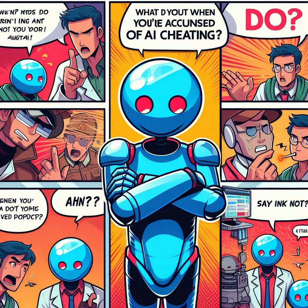 What to do when you’re accused of AI cheating image - rephrasy blog